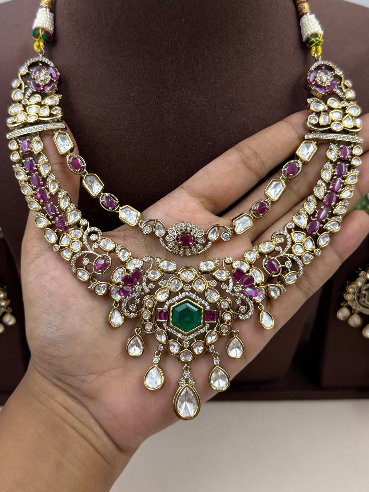 Rukmini Victorian Necklace Set