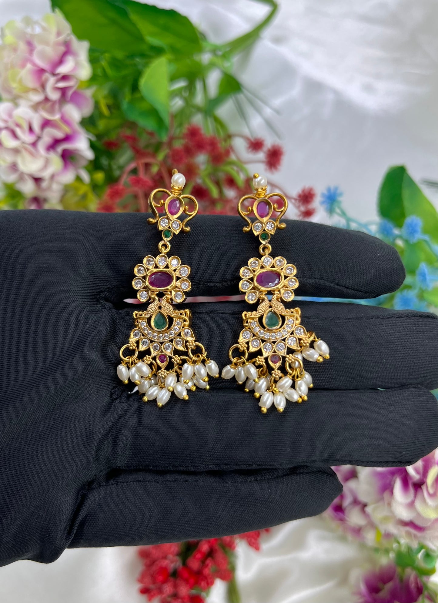 Pakhi Brass Earing