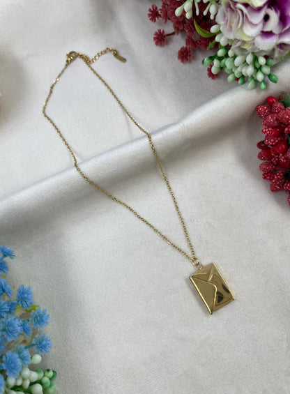 Love You Gold Necklace