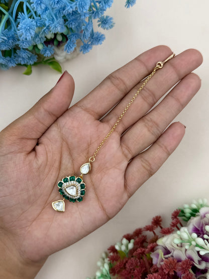 Akashi Moissanite Mang Tika