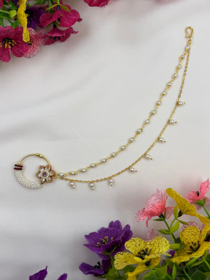 Parul Traditional Indian Nose Ring