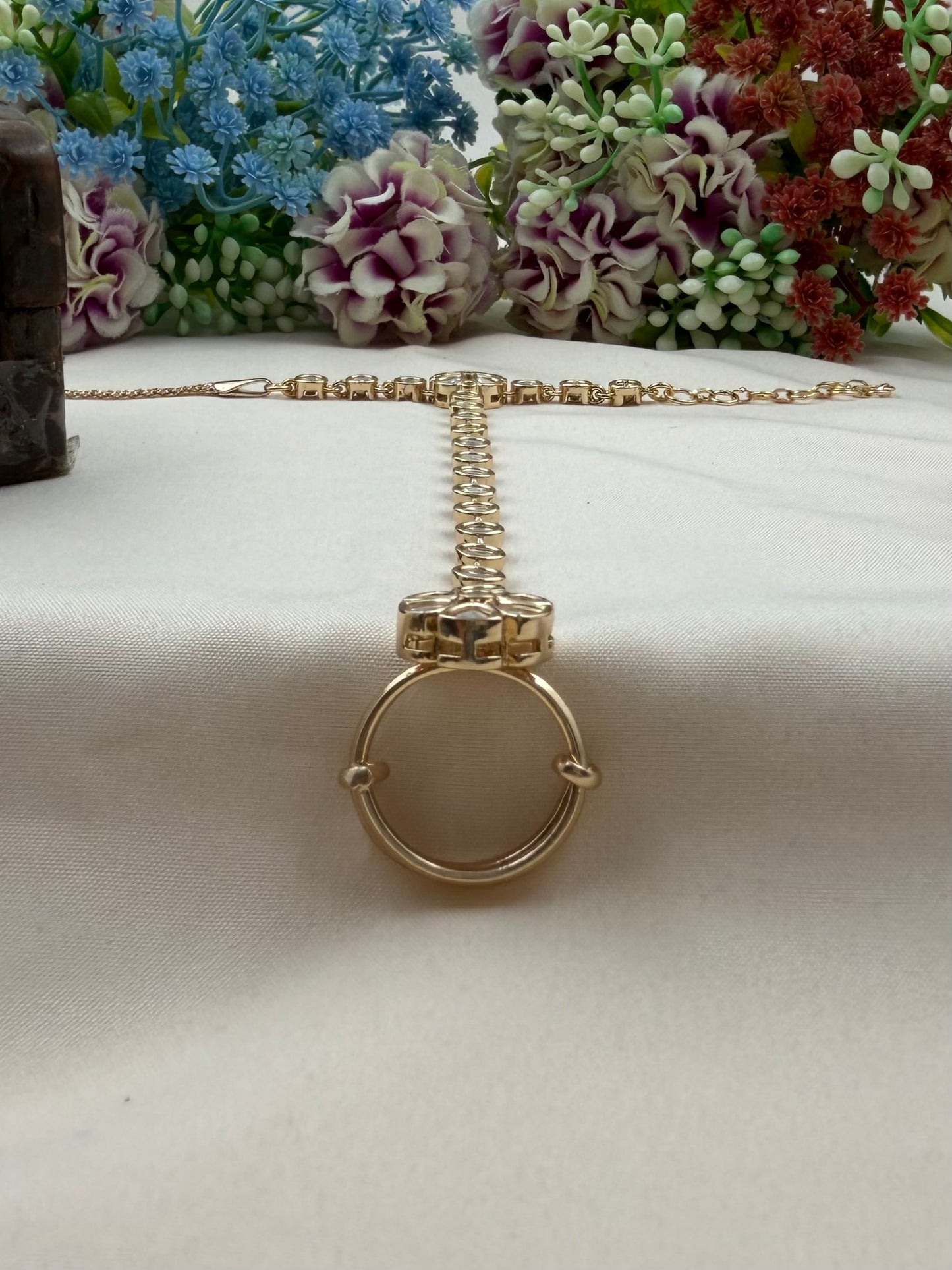 Varsha Moissanite Hath Panja (One Pis)