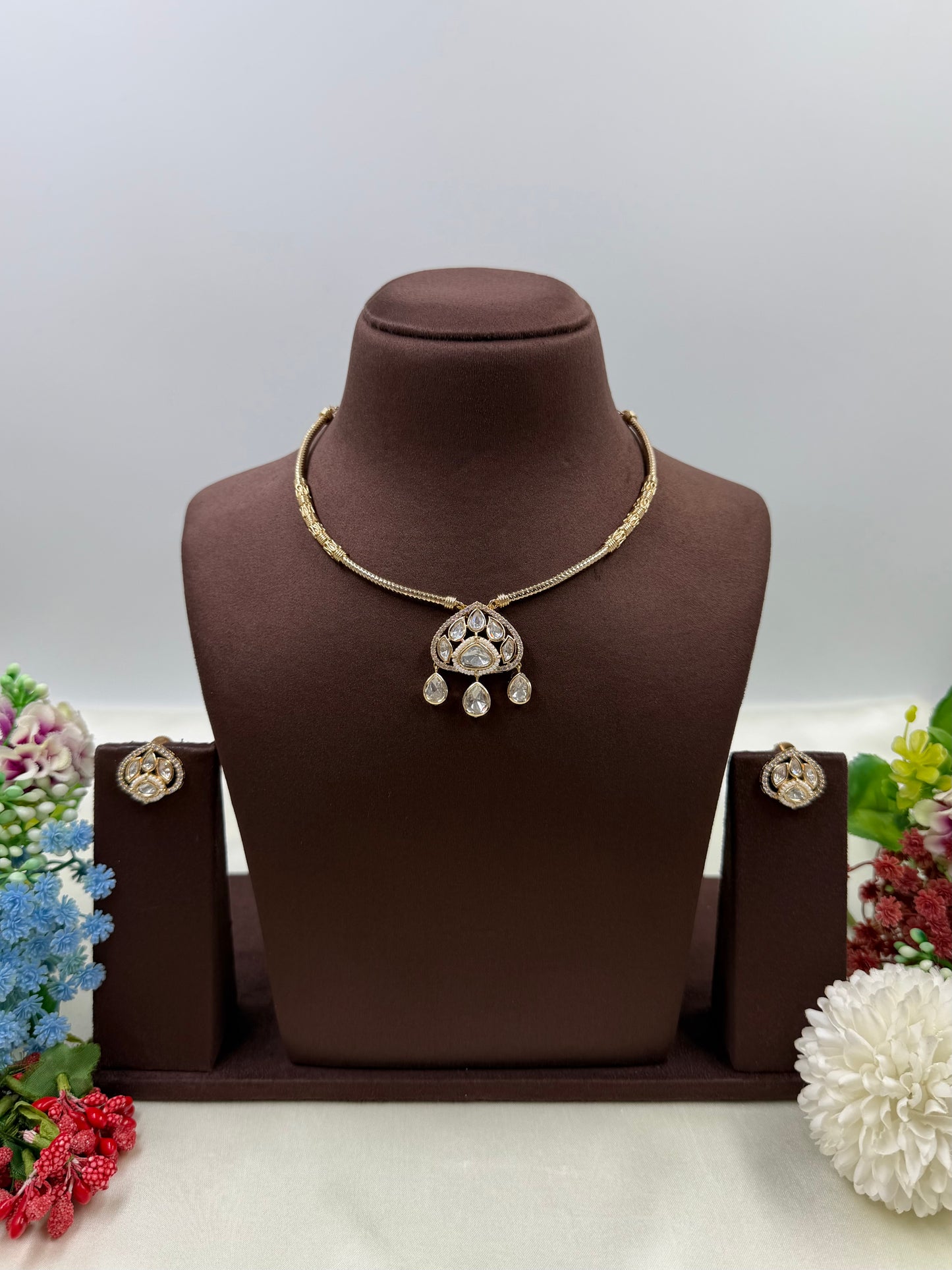 Jennifer Moissanite Hasli Necklace
