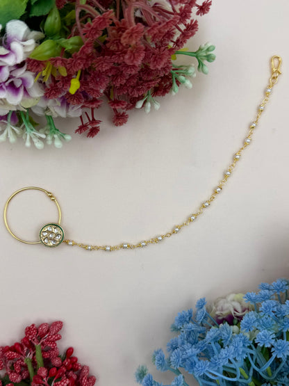 Prisha Traditional Indian Nose Ring