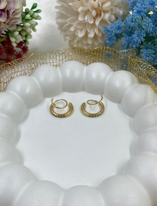 Rosie Gold Plated Earing