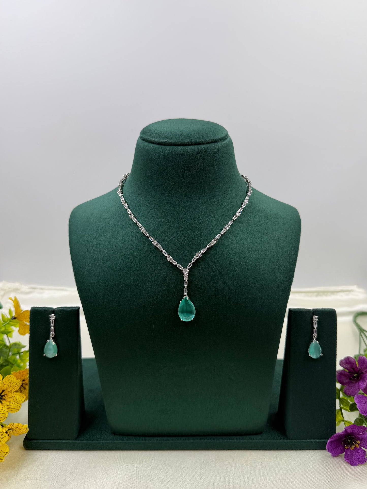 Shalu American Diamond Delicate Necklace