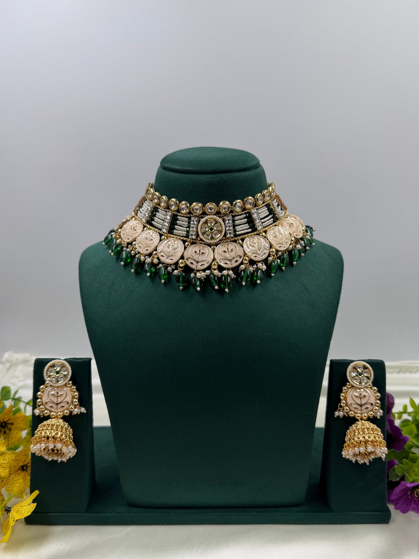 Smita Choker Necklace Set