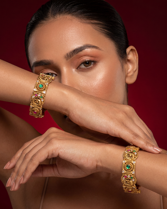 Radhika Heritage Bangles (Openable)