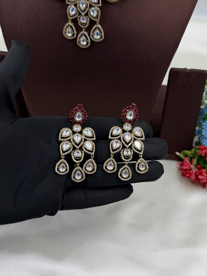 Aanya Victorian Choker Necklace Set