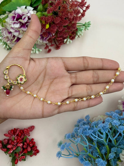 Aanandi Traditional Indian Nose Ring