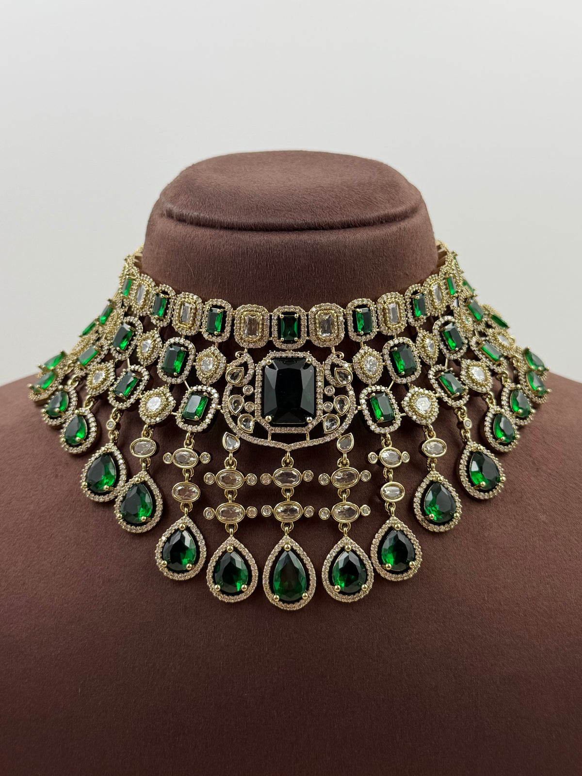 Tanvi Victorian Choker Necklace Set