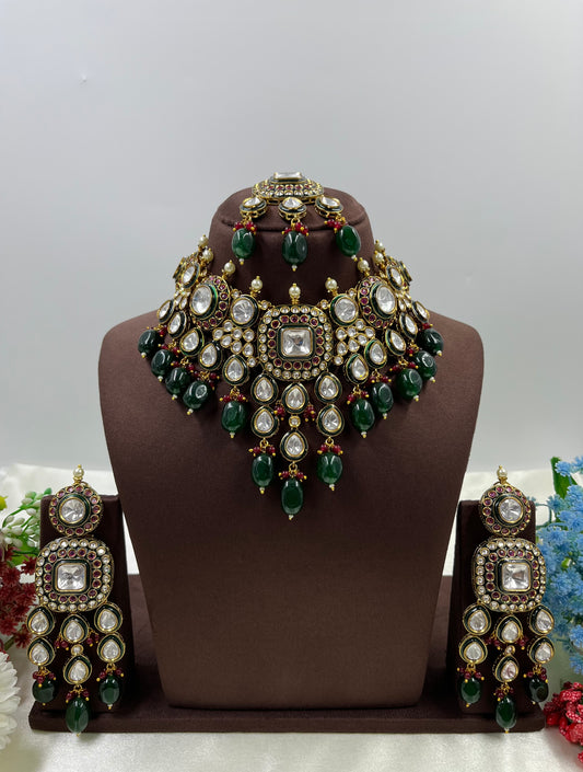Anya Polki Kundan Choker Necklace Set