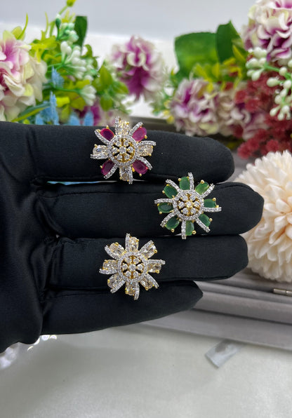 Sita Ad Two Tone Polish Ring