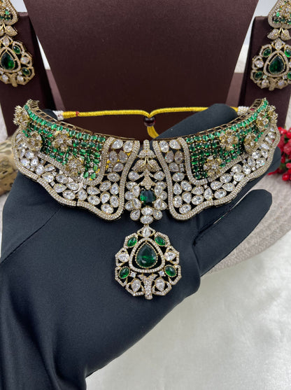 Indira Victorian Choker Necklace