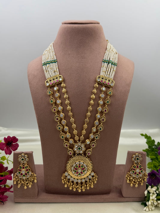 Navya Chorski Heritage Long Necklace Set