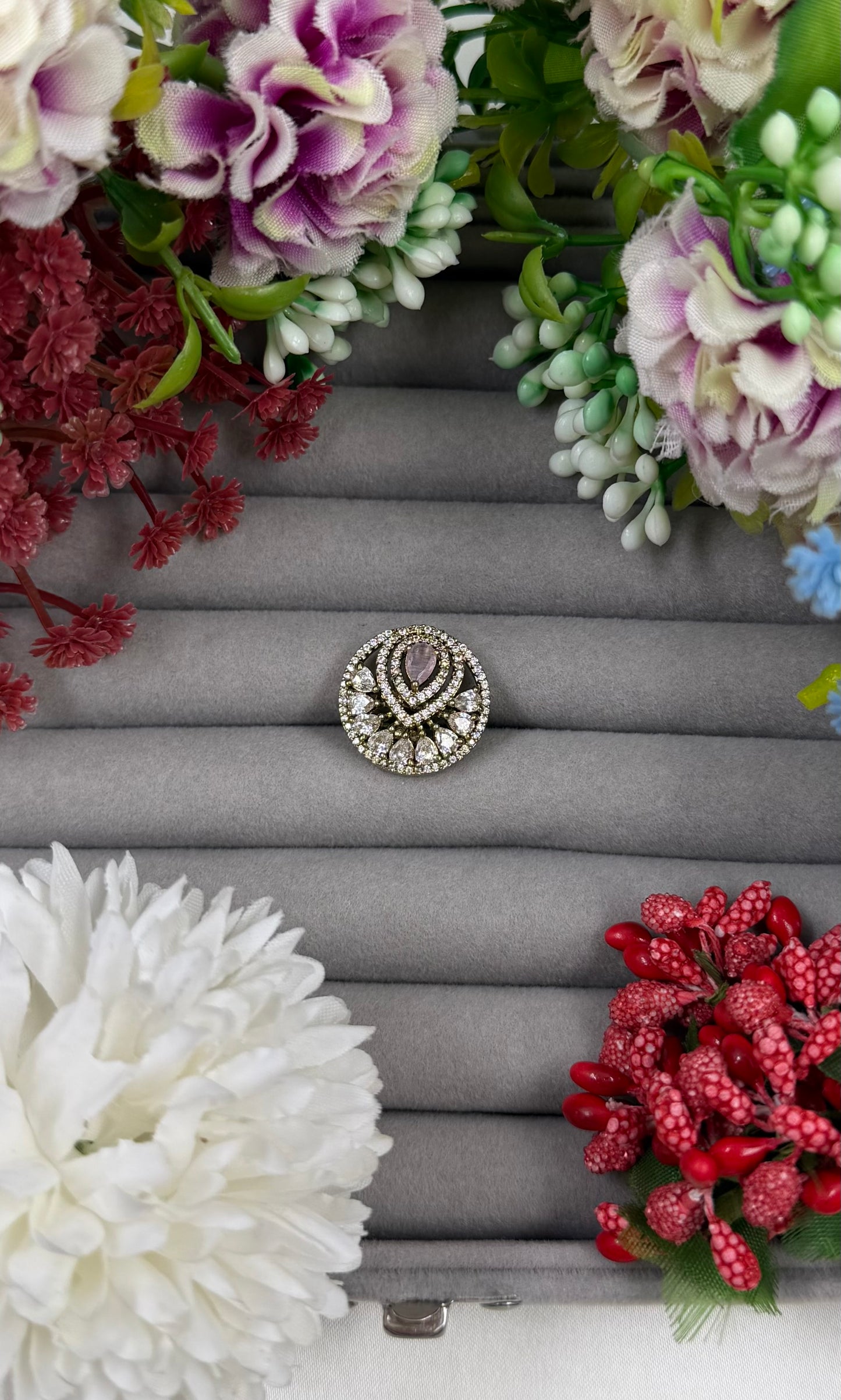Jiya Victorian Ad Ring