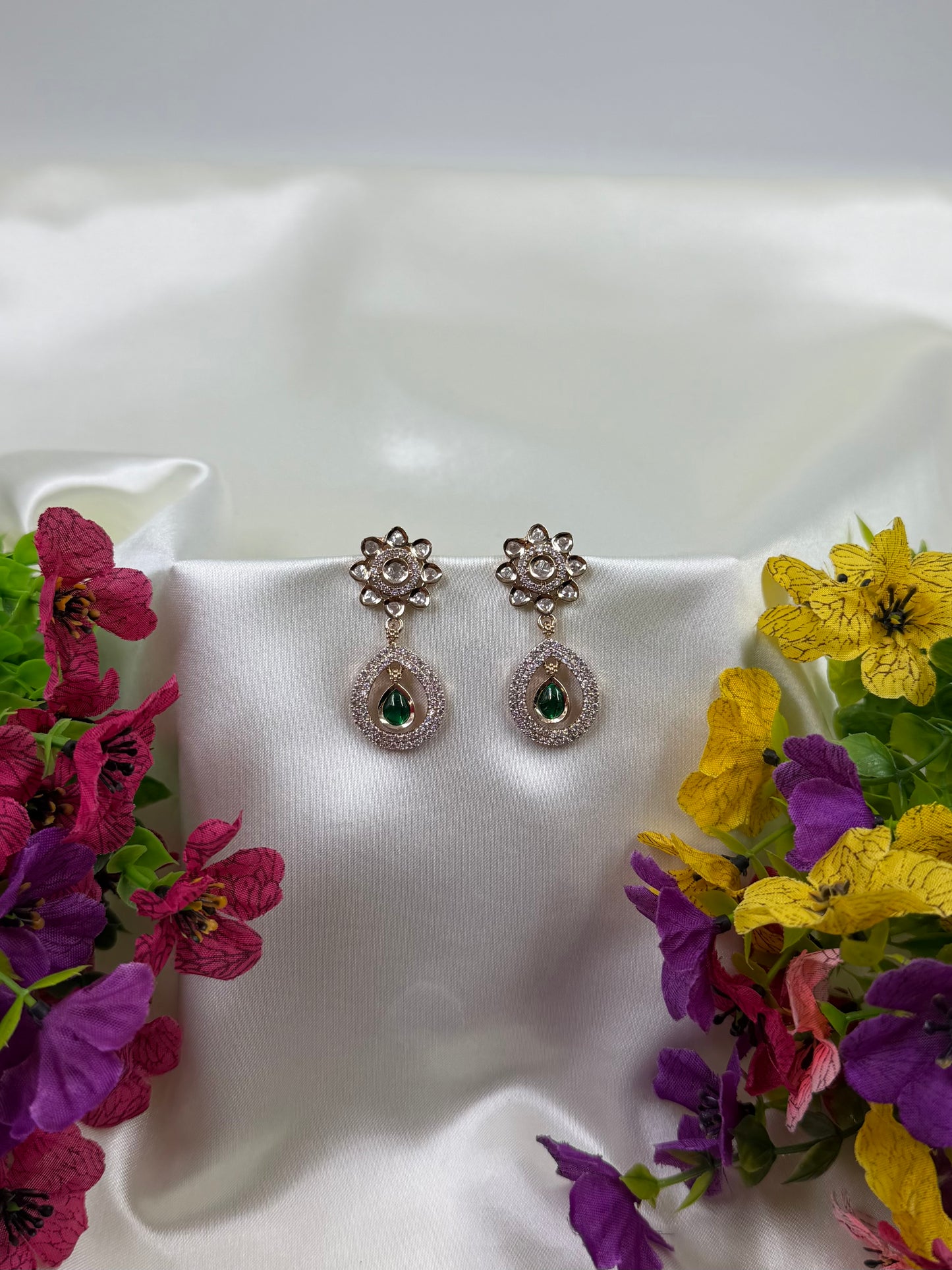 Melina Moissanite Earring