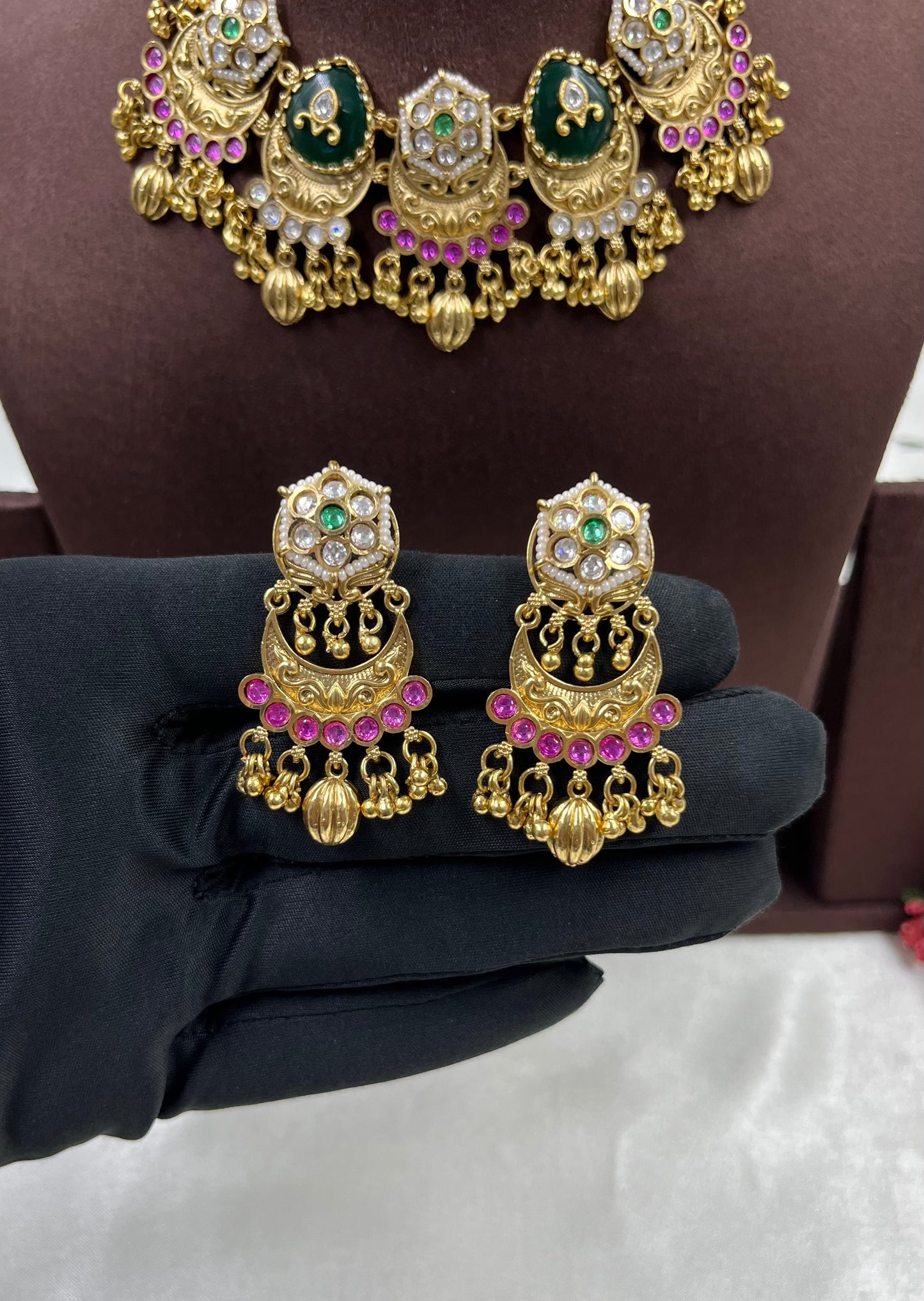 Ishani Heritage Necklace Set