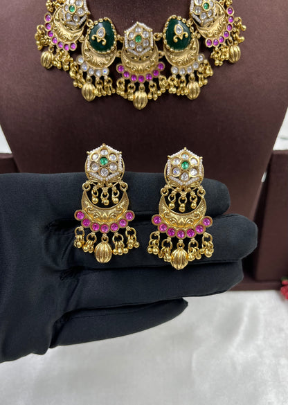 Ishani Heritage Necklace Set