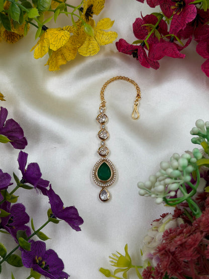Komal Moissanite Mang Tika