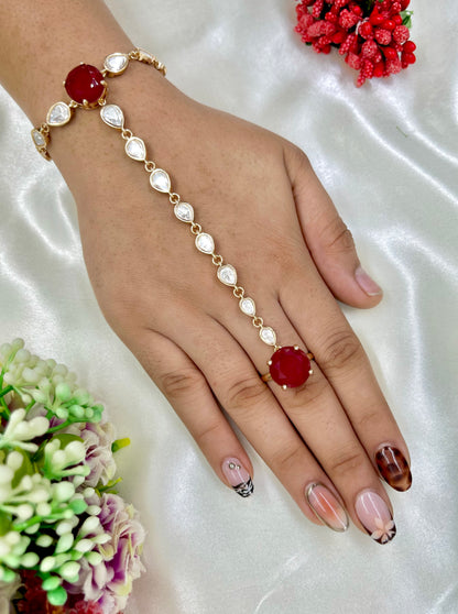 Vastra Moissanite Premium Hath Panja (One pis)