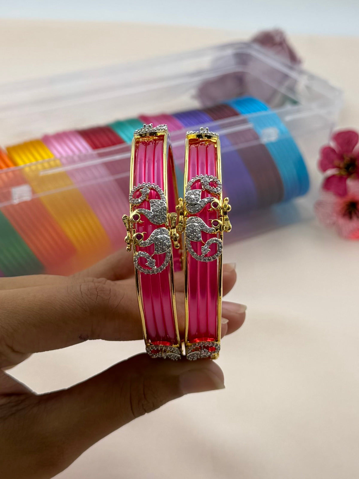 Anusha Rangriti  Bangles ( Colour Shift Bangles )
