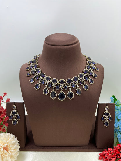 Viba Drop Victorian Necklace set