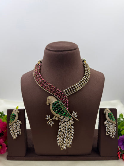 Chhavi Royal Mithu Victorian Necklace Set