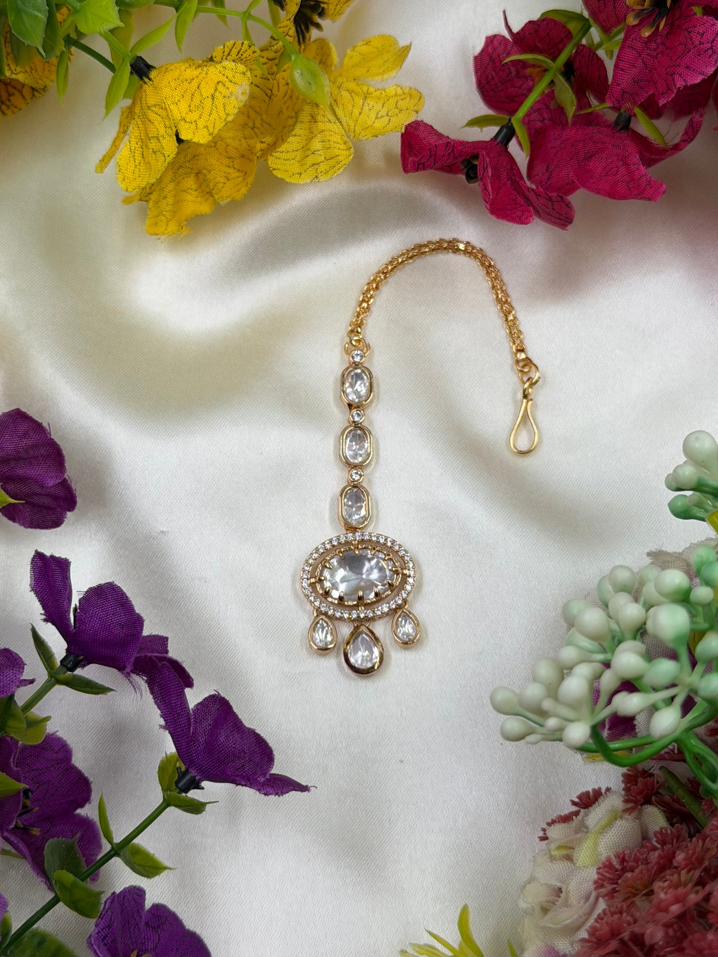 Tanvi Moissanite Mang Tika