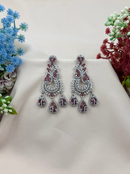 Olive American Diamond Earring