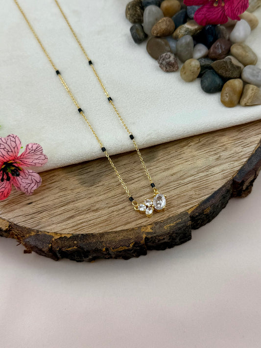 Elegant Black Bead Mangalsutra
