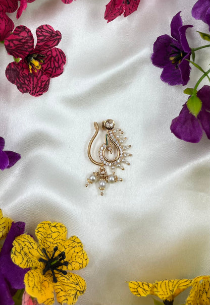 Dhriti Moissanite Nose Ring