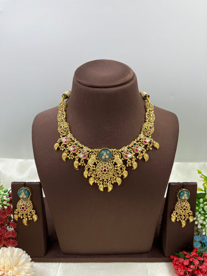 Diya Heritage Choraski Necklace
