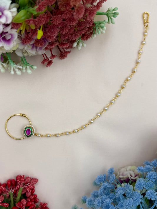 Nanda Traditional Indian Nose Ring