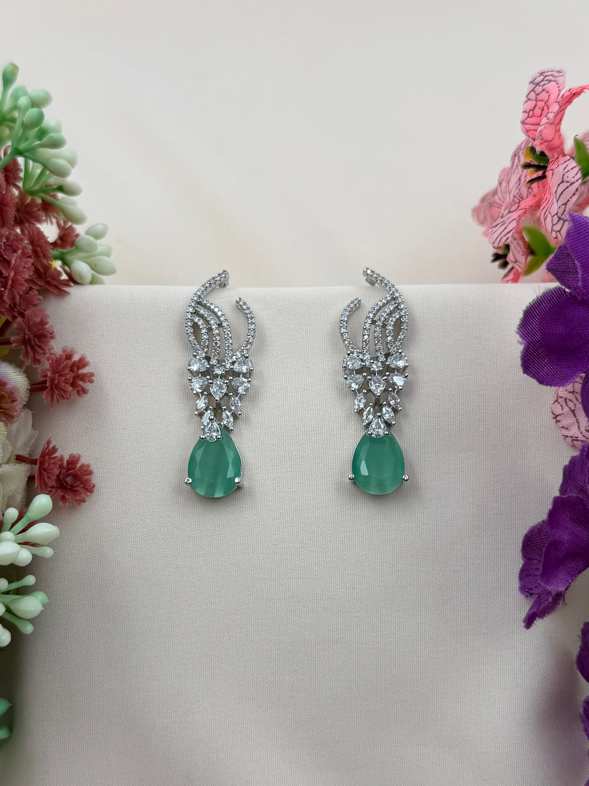 Luna American Diamond Earring