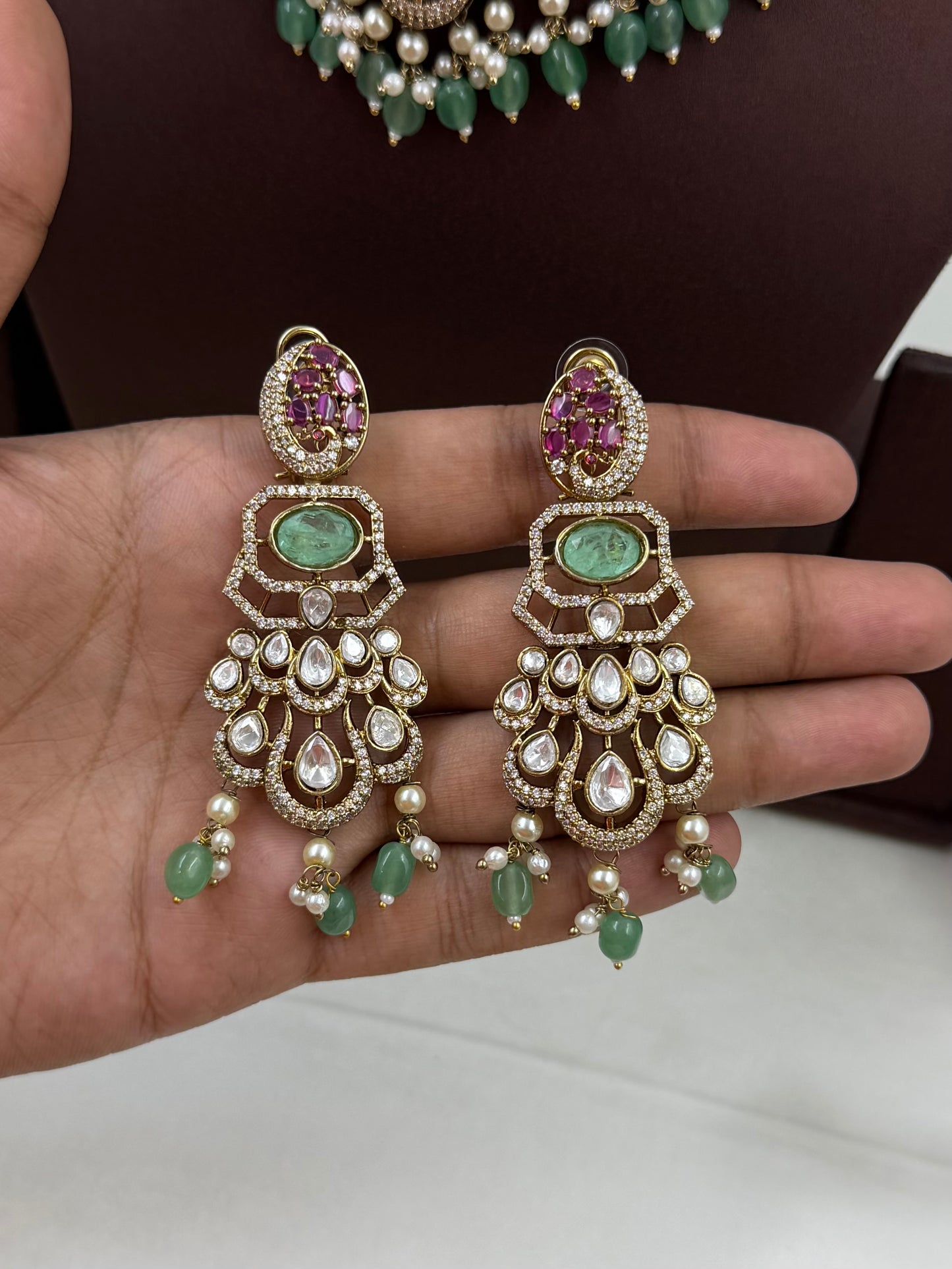 Rupali Premium Victorian Choker Set