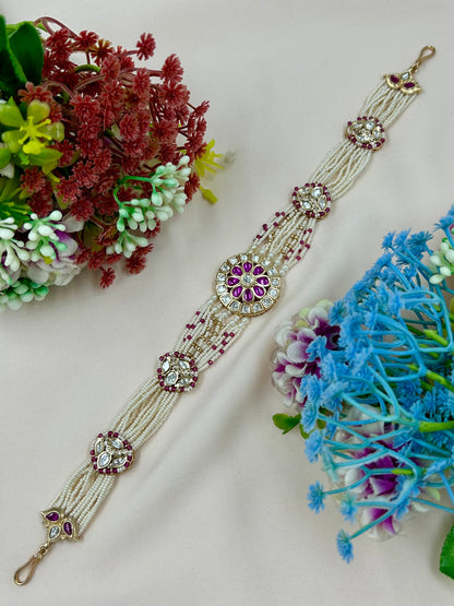 Rohini Moissanite Sheesh Patti