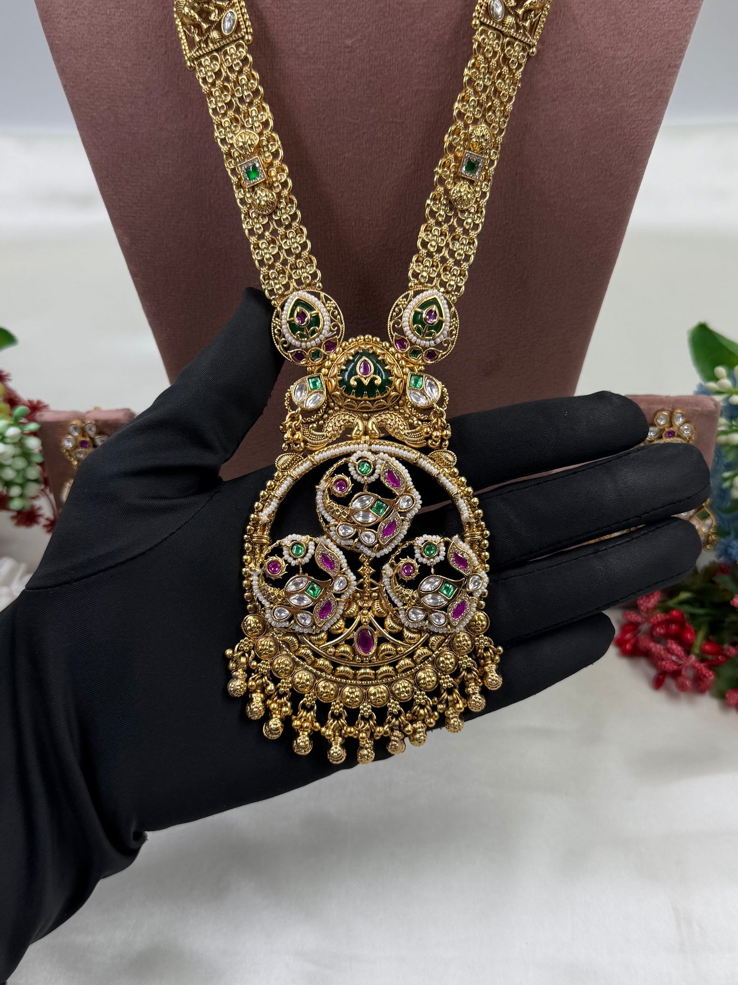Aditi Heritage Long Necklace Set