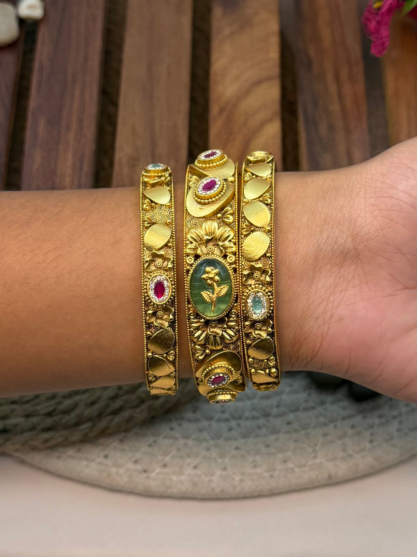 Shobha Premium Chorski Bangles (One Hand)