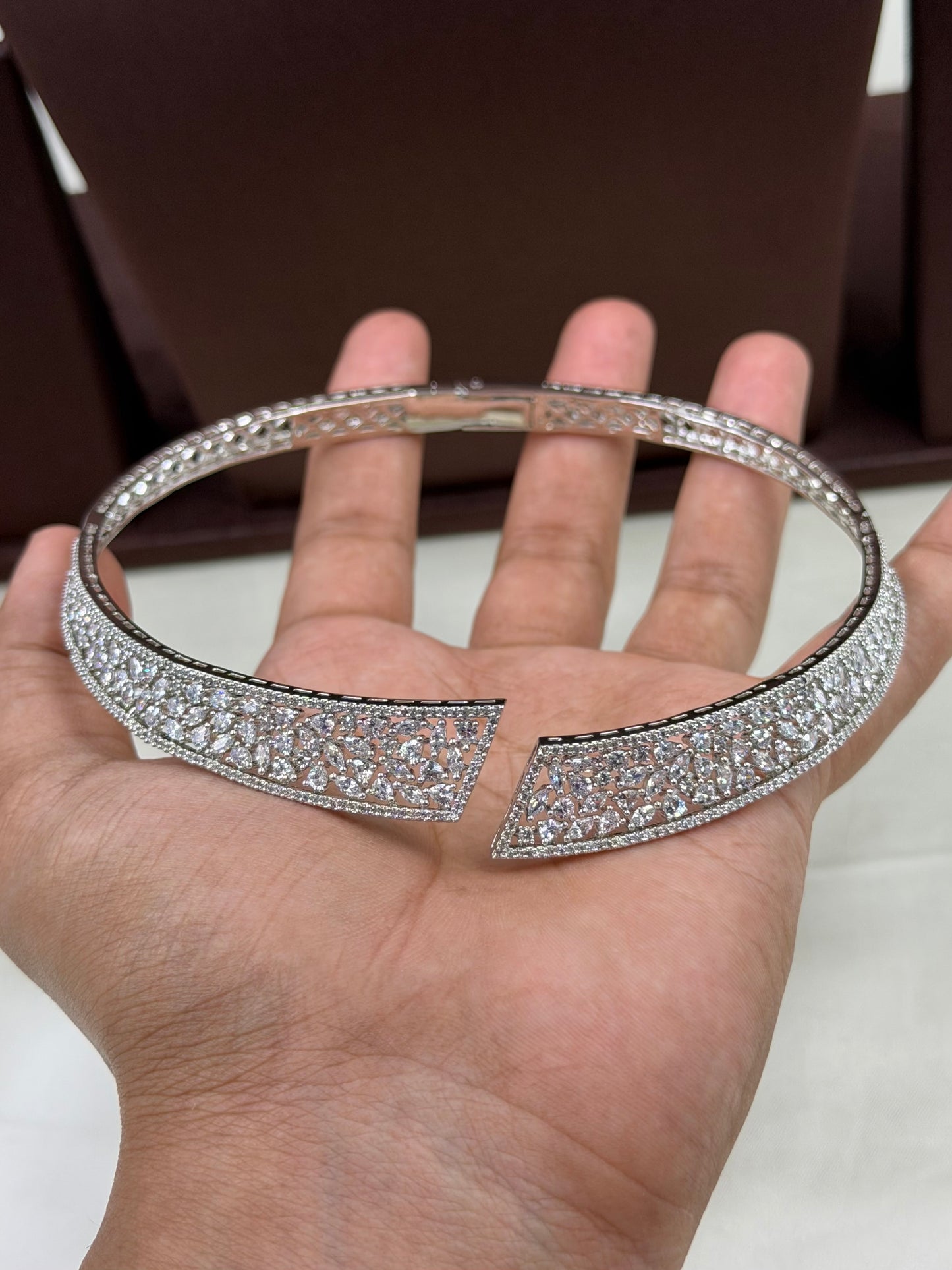 Nova American Diamond Necklace Set