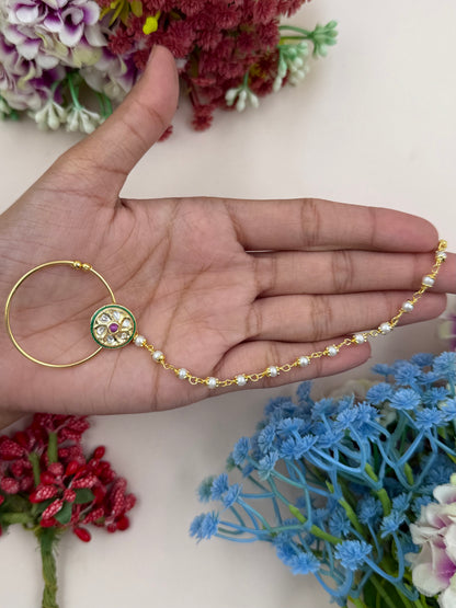 Prisha Traditional Indian Nose Ring