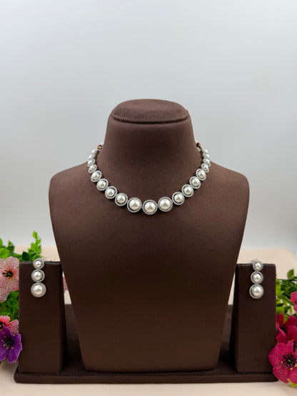 Ariana American Diamond Delicate Necklace Set