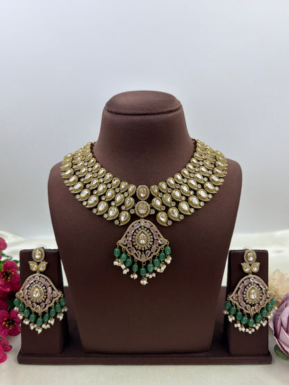 Vedika Premium Victorian Necklace Set