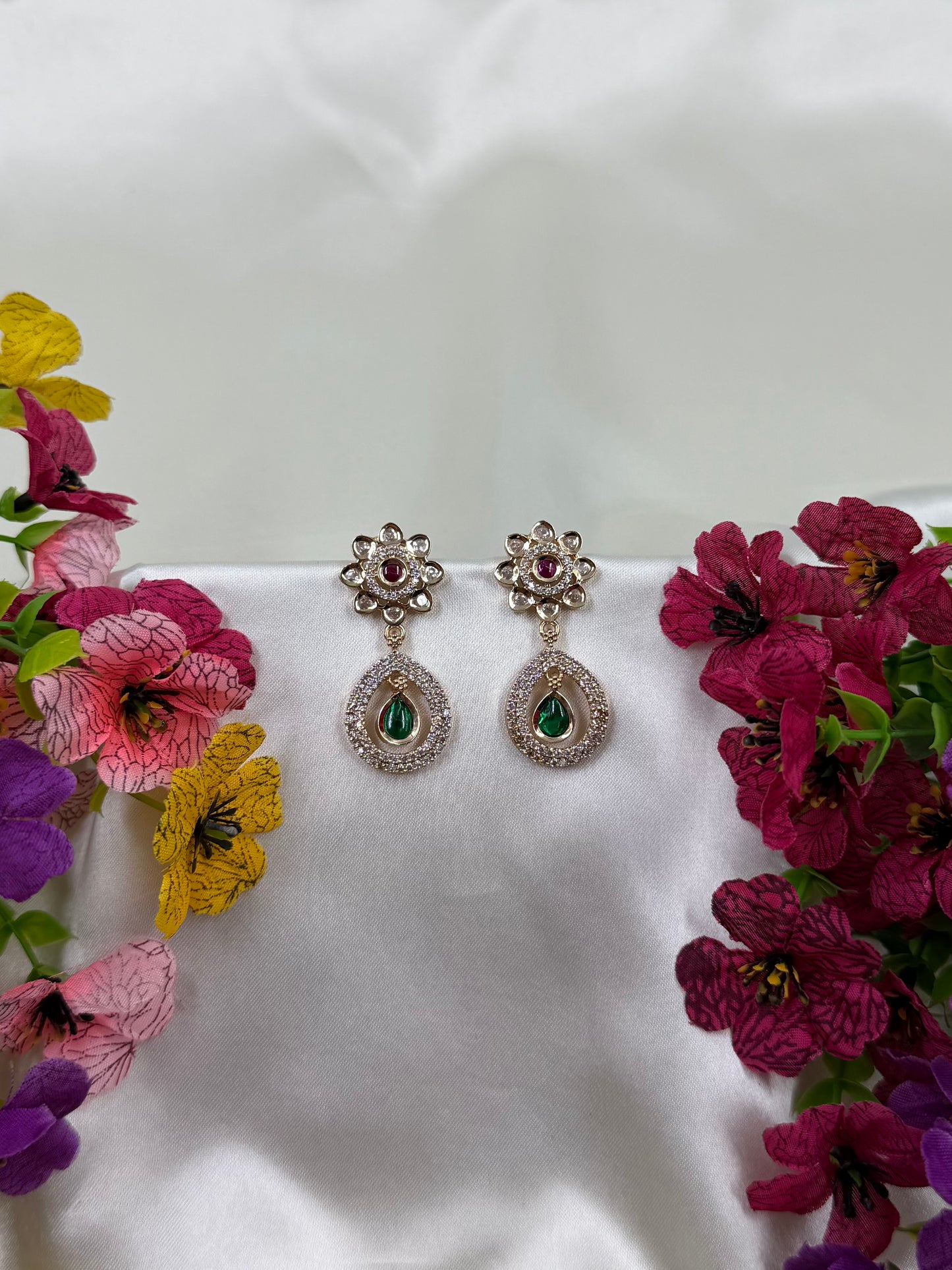 Melina Moissanite Earring
