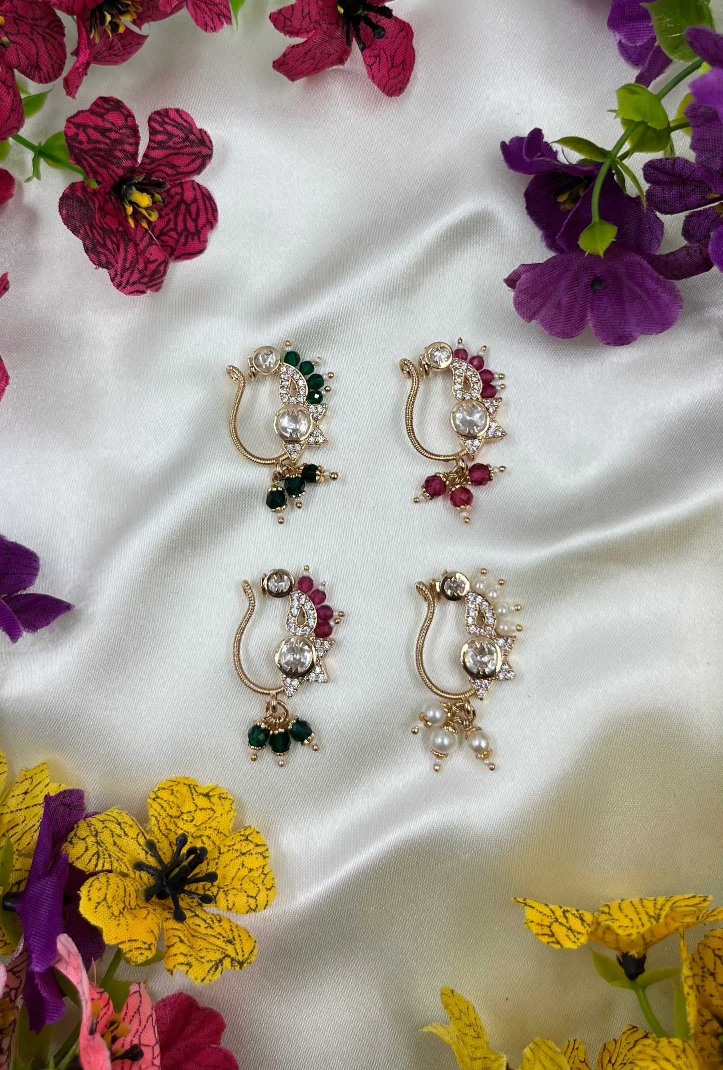 Anjana Moissanite Nose Ring