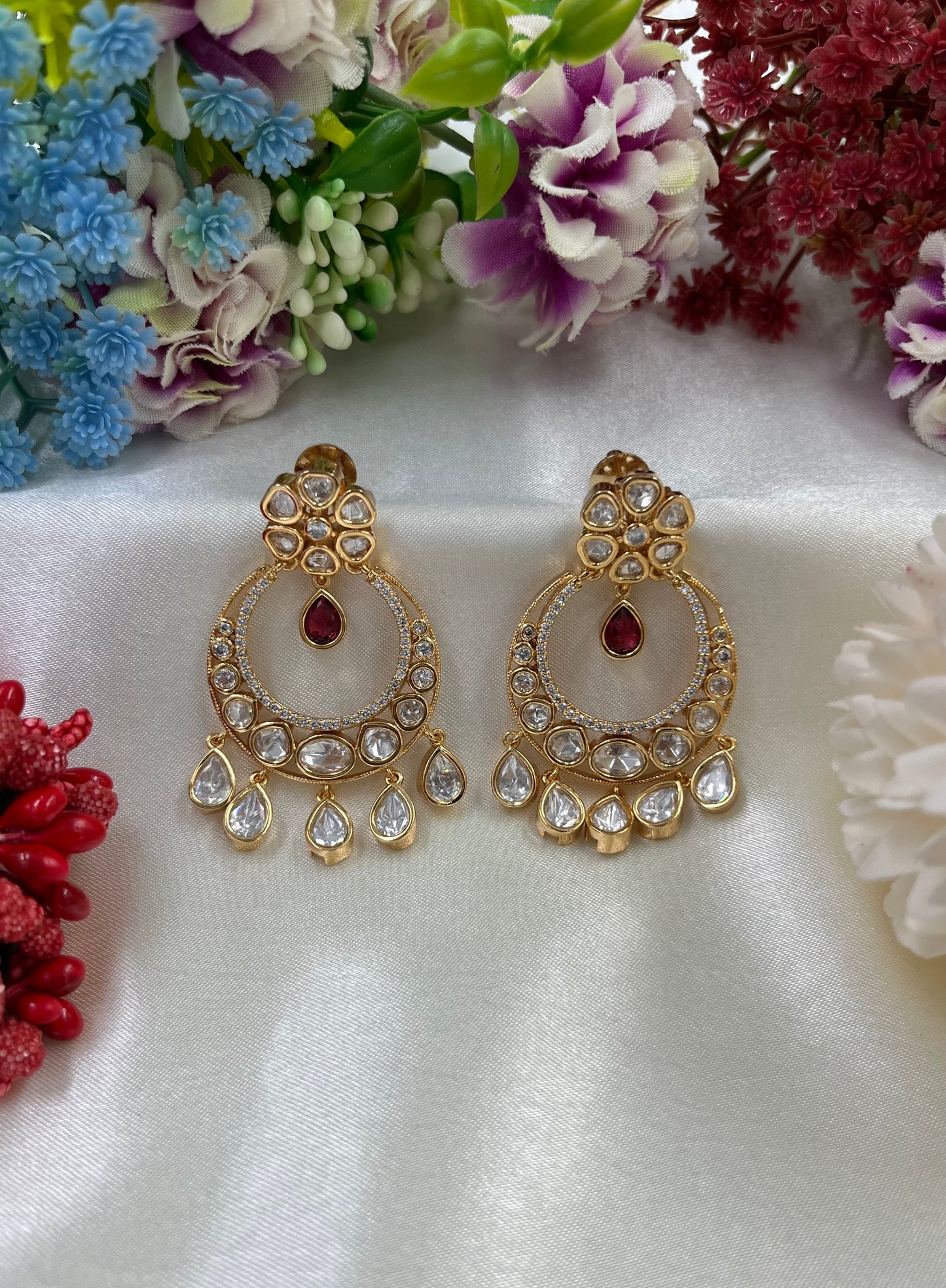 Zoey Moissanite Earing