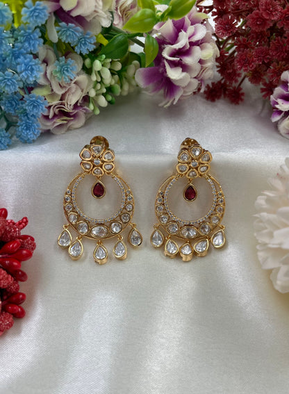 Zoey Moissanite Earing