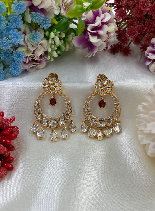 Zoey Moissanite Earing