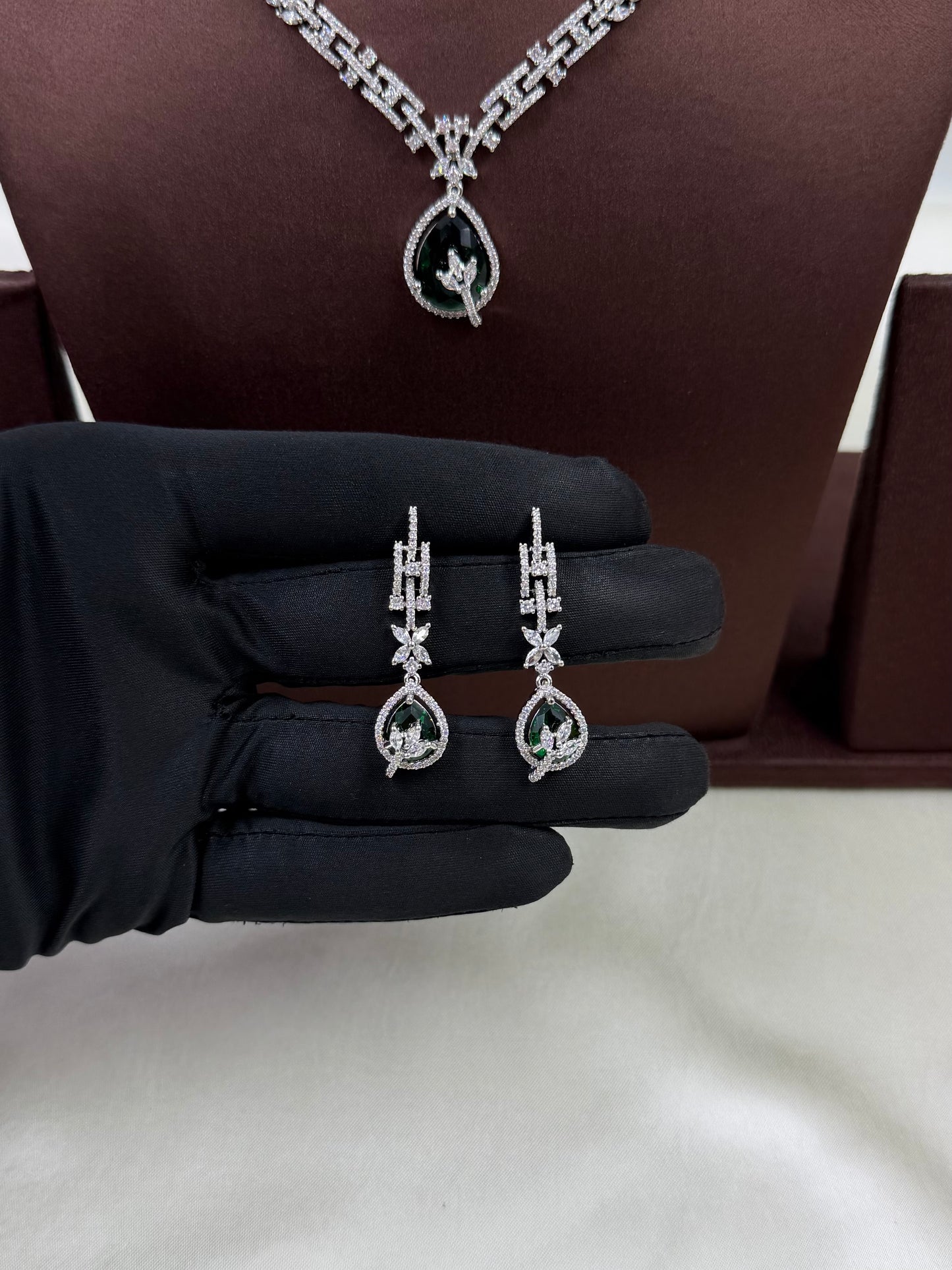 Aileen American Diamond Necklace