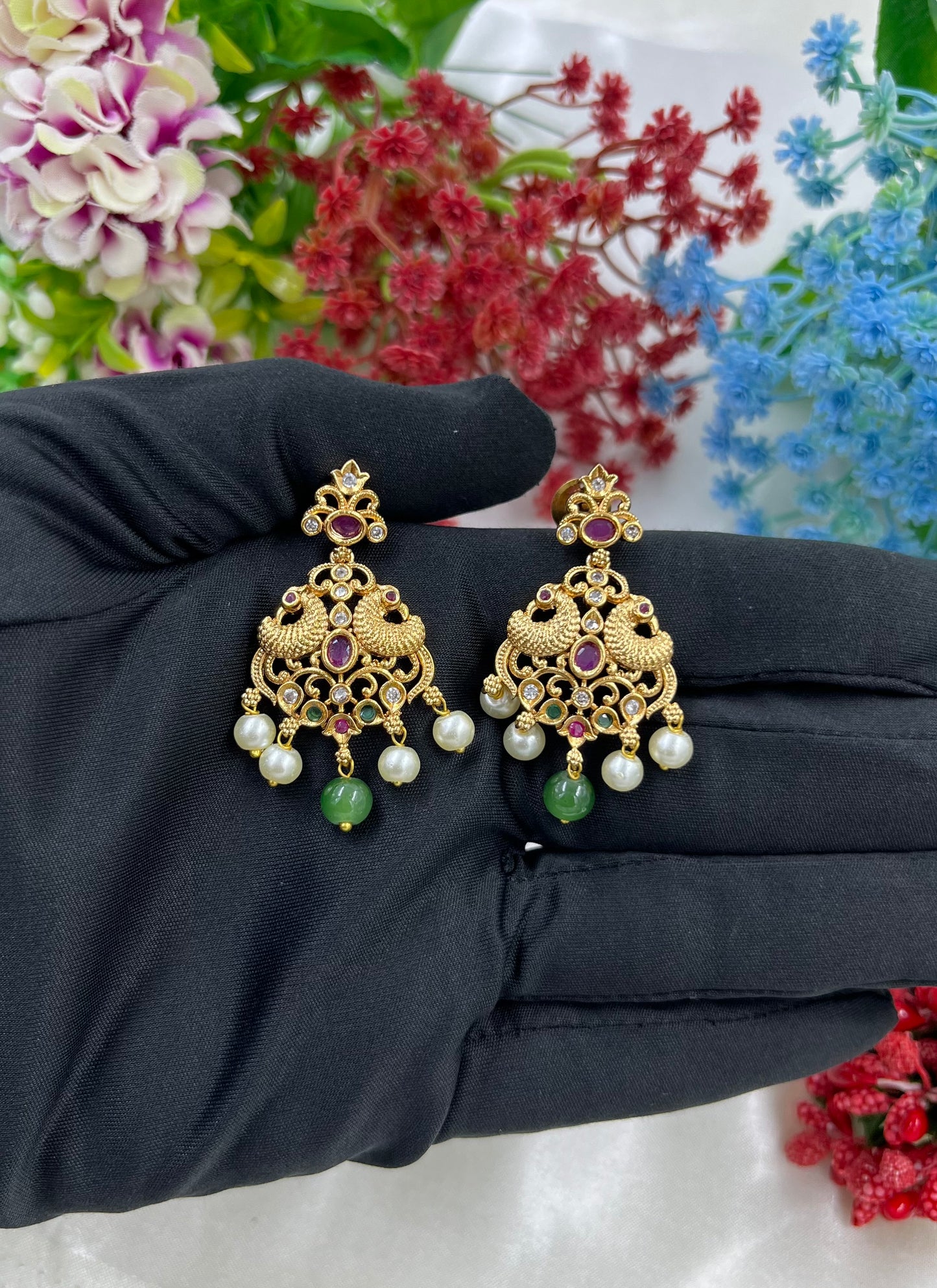 Tara Brass Earing